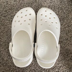 White crocs